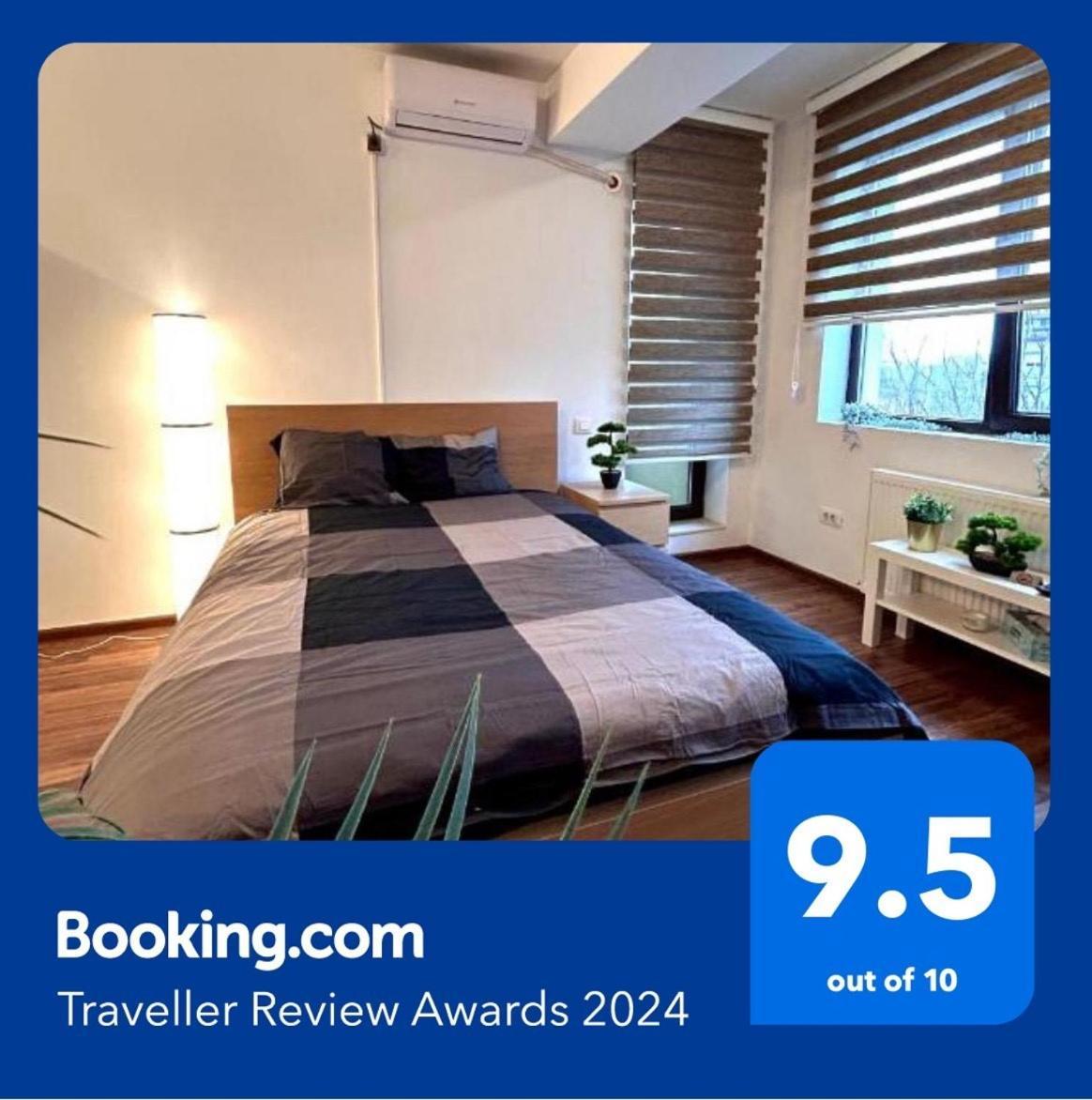 Cozy Apartment With Self Check-In Near Promenada Mall And Verdi Park ブカレスト エクステリア 写真